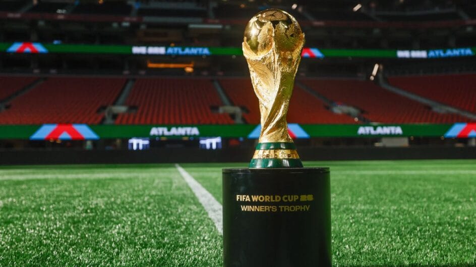 Taça da Copa do Mundo de 2026 (Foto: Stew Milne, FIFA via Getty Images)