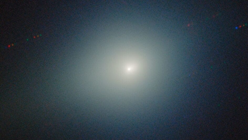 Cometa 3I/Atlas aparece em verde em novas imagens (Foto: Observatório Internacional Gemini, divulgação)
