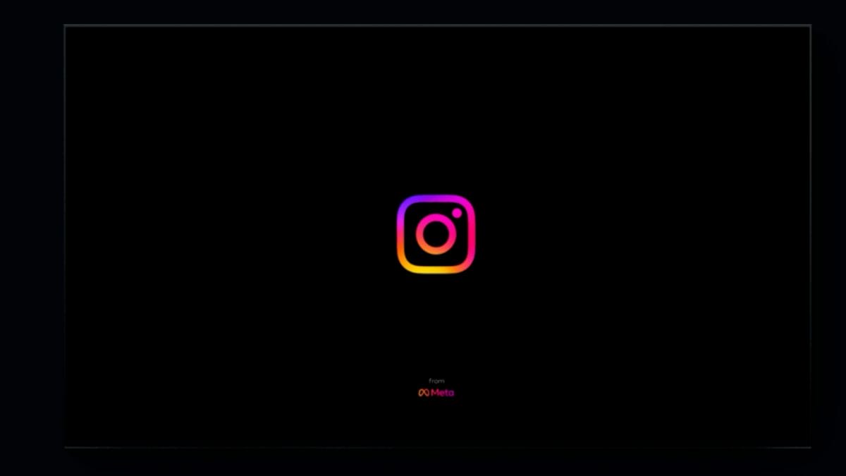 Aplicativo do Instagram para TV está em teste nos Estados Unidos (Foto: Meta, reprodução)