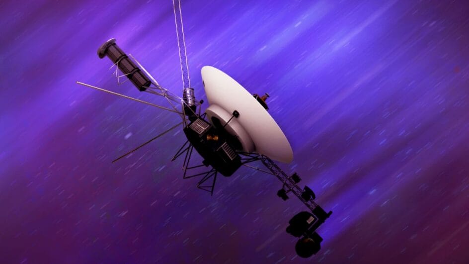 Representação artística da sonda Voyager 1 (Foto: NASA, divulgação)