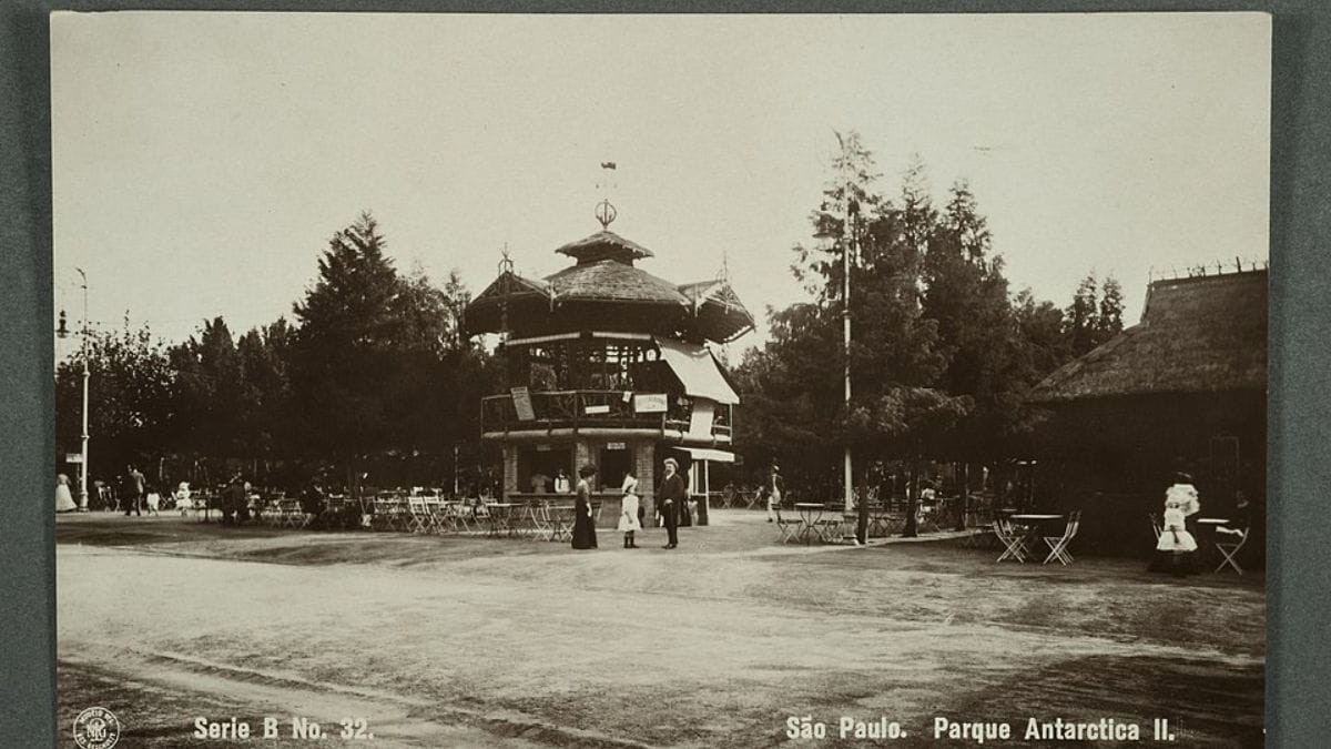 Parque Antárctica em 1910