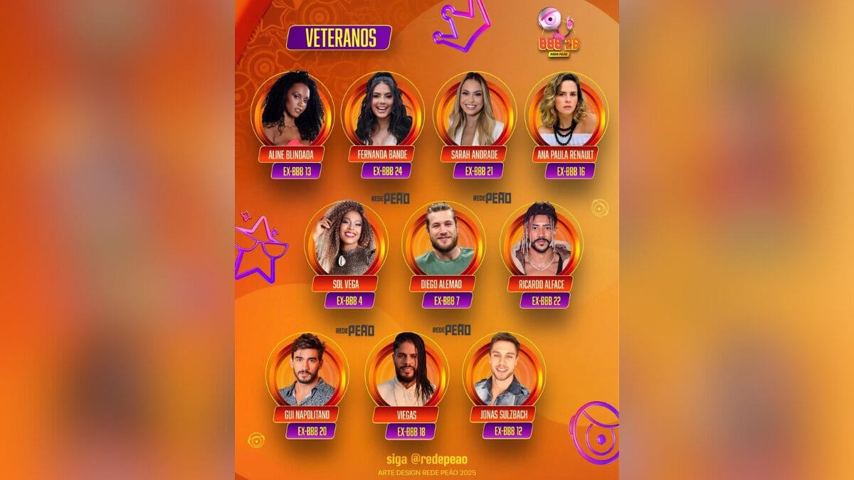 cotados bbb 26 veteranos