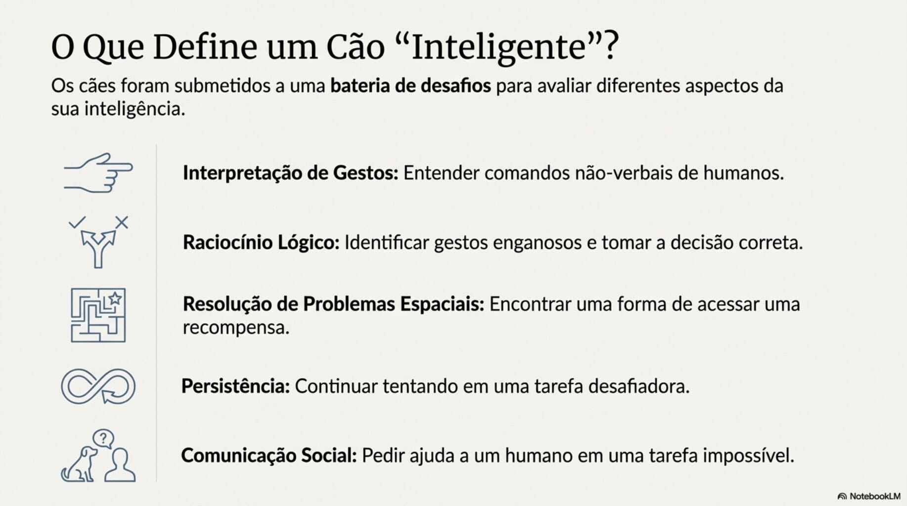 Ranking de intelig&ecirc;ncia dos cachorros