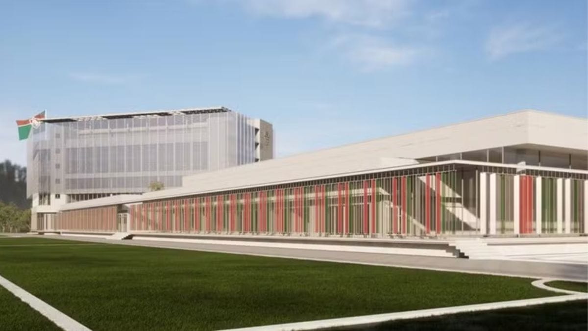 Projeto de reforma do CT do Fluminense