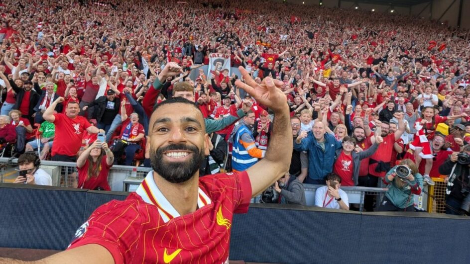 Salah tem contrato com os Reds até 2027 (Foto: Redes sociais, Reprodução)