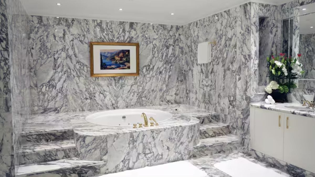 Suíte presidencial do The Plaza Hotel, em Doha