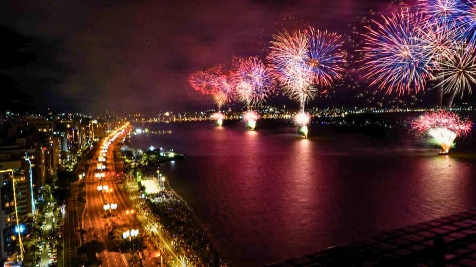 Faltam 27 dias para o Réveillon (Foto: Tiago Ghizoni / NSC Total)