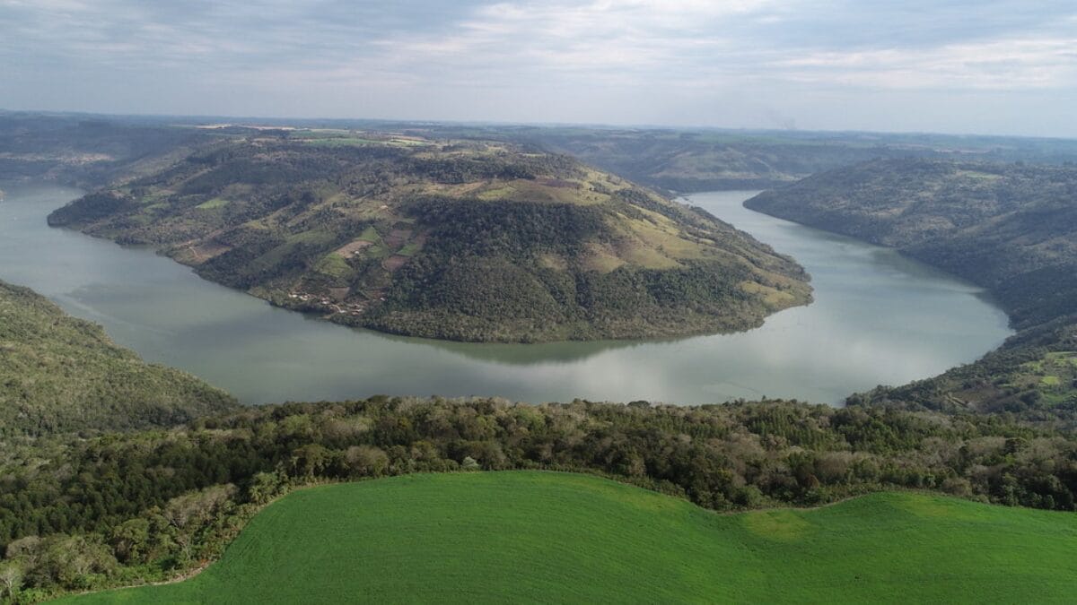 Vista a&eacute;rea de Chapec&oacute; 