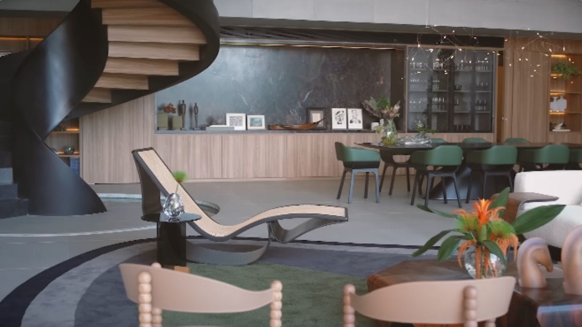 como é a casa da atriz claudia raia a adriana de rainha da sucata