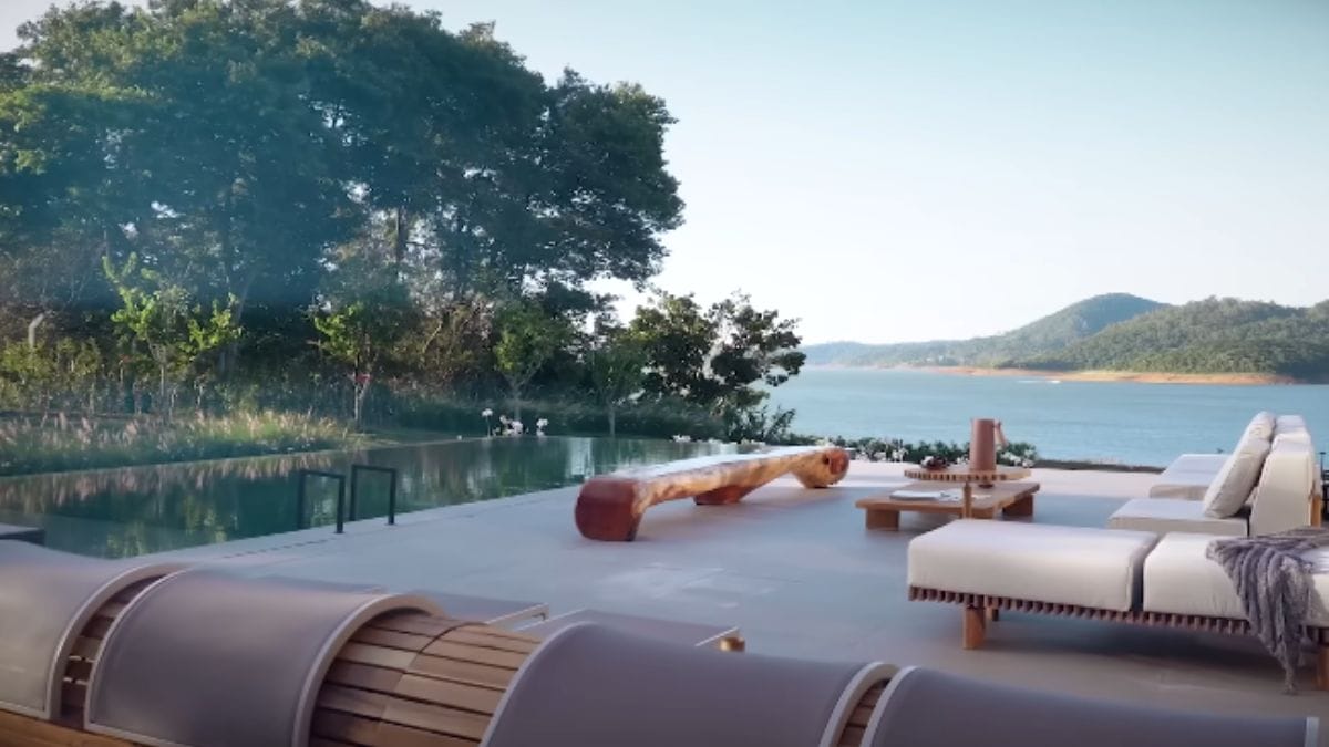 como é a casa da atriz claudia raia a adriana de rainha da sucata