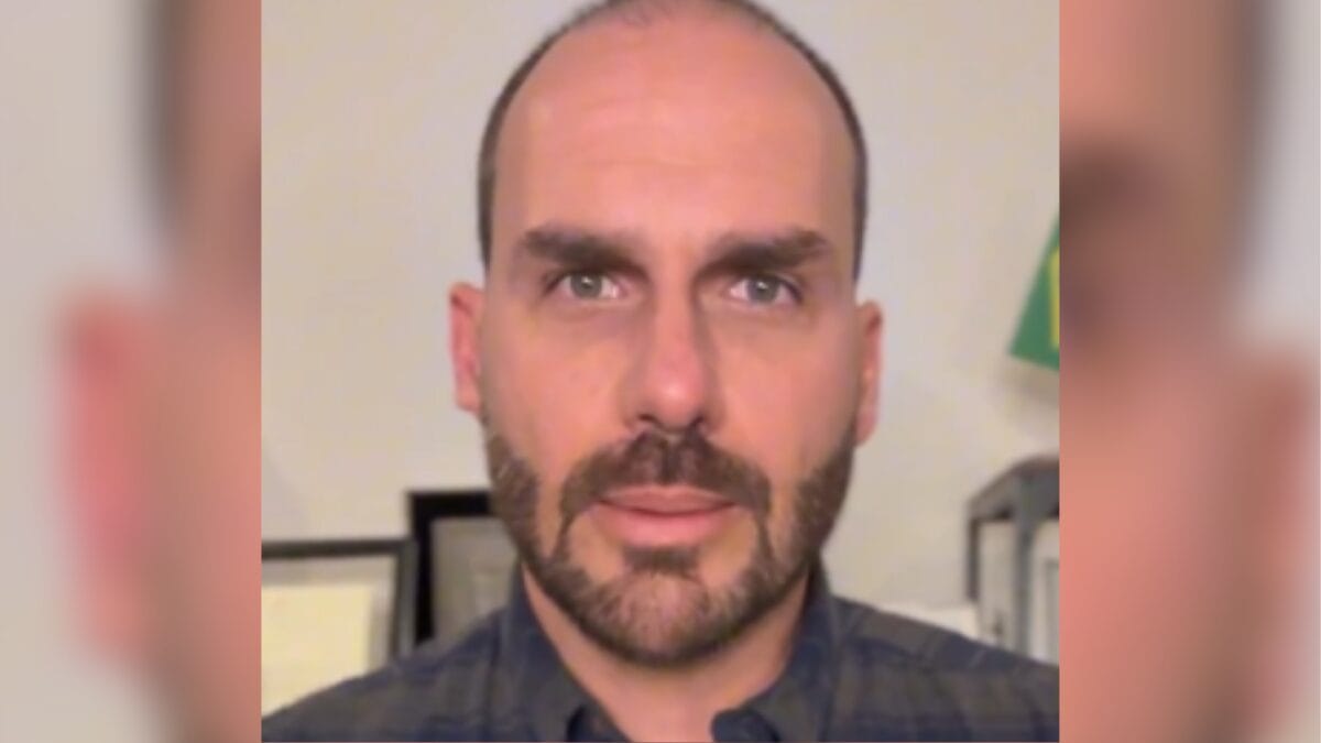 Eduardo Bolsonaro se pronunciou nas redes sociais (Foto: Redes sociais, Reprodução)