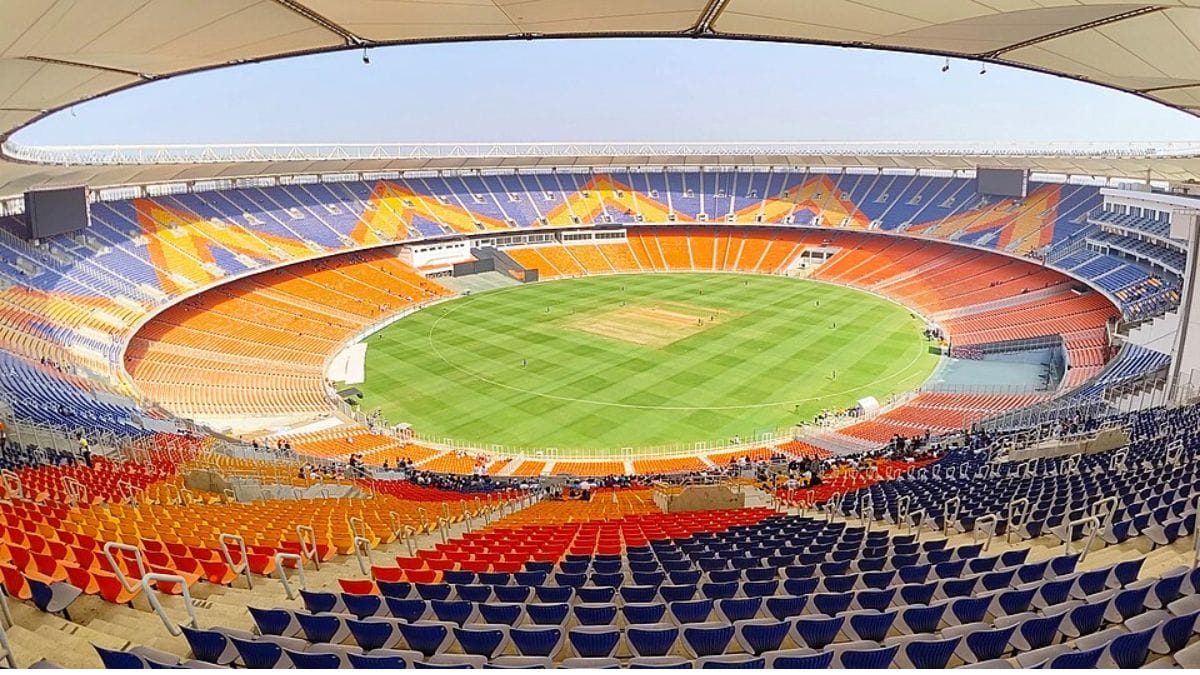 Maior est&aacute;dio do Mundo, na &Iacute;ndia (Foto:A Cricket Premi, Wikimedia Commons, Banco de Imagens)