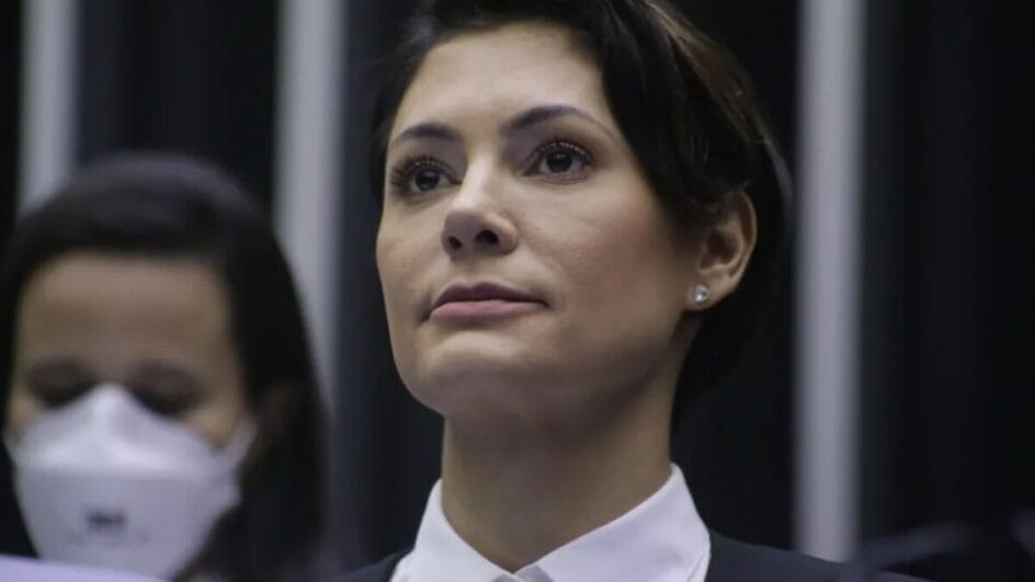 Michelle Bolsonaro respondeu ao jornalista nas redes sociais (Foto: Paulo Sérgio, Câmara dos Deputados)