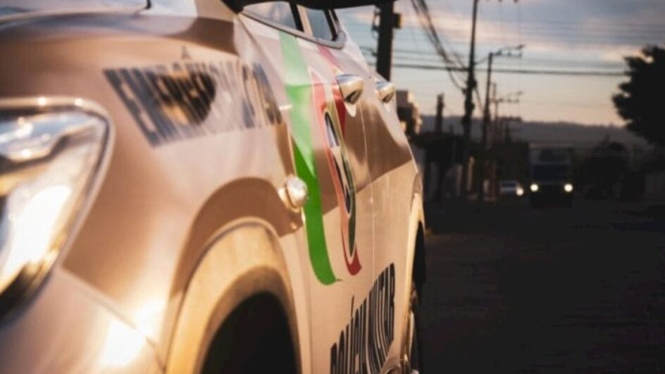 viatura da Polícia Militar de Santa Catarina