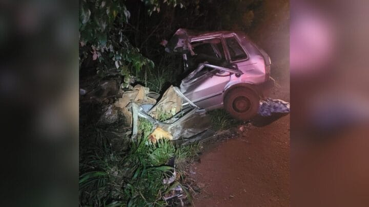 Acidente na rodovia SC-159