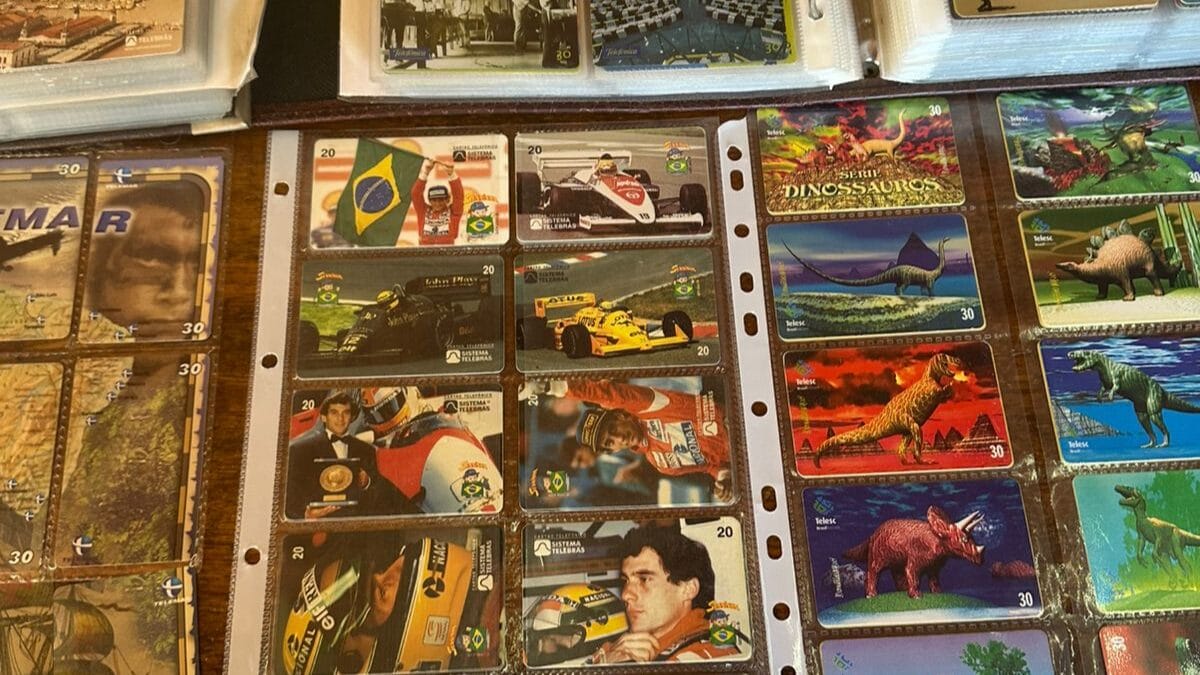 Cole&ccedil;&atilde;o de cart&atilde;o de orelh&atilde;o