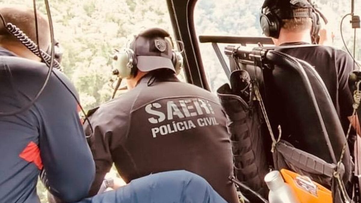 Corpo localizado em Xanxer&ecirc;