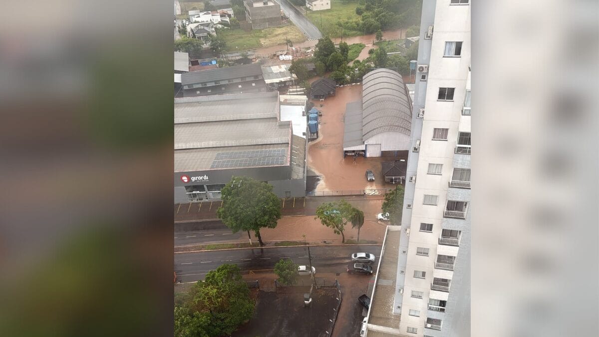 Chuvas em Chapec&oacute;