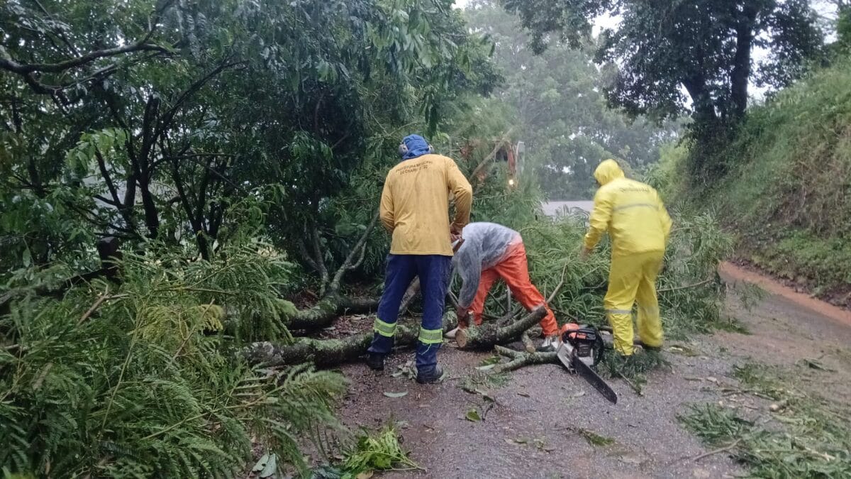 Chuvas em Chapec&oacute;