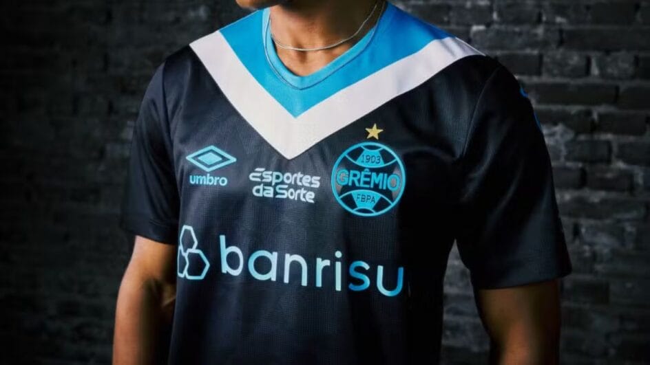 Terceiro uniforme do Grêmio (Foto: Divulgação, Umbro Brasil)