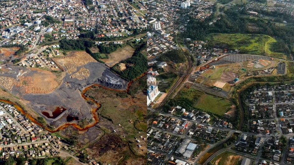 Parque dos Imigrantes, em Criciúma