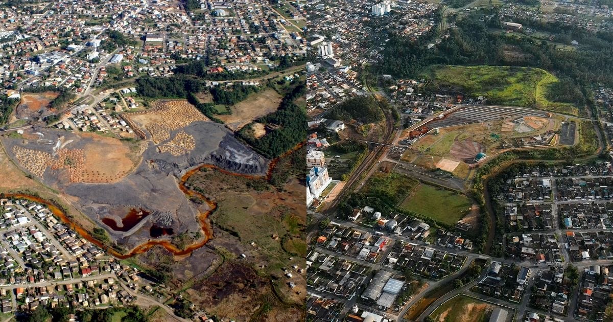 Parque dos Imigrantes, em Criciúma
