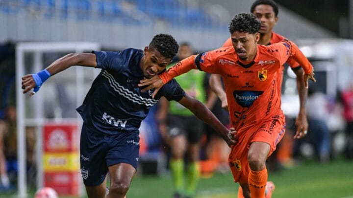 Partida de ida ocorreu na Arena Barra (Foto: Tiago Winter, Barra FC)