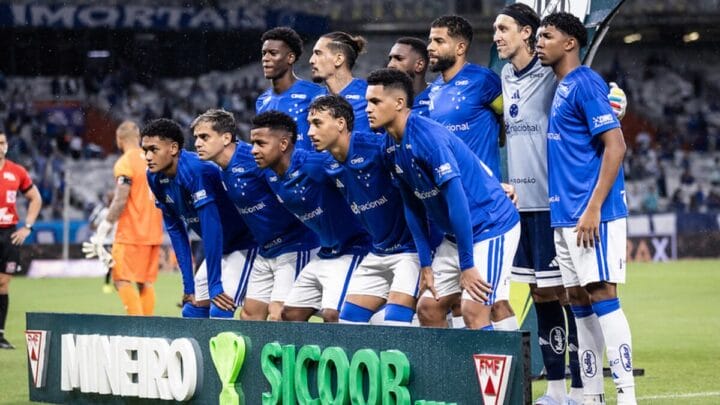 Elenco do cruzeiro na disputa do campeonato mineiro 2026.