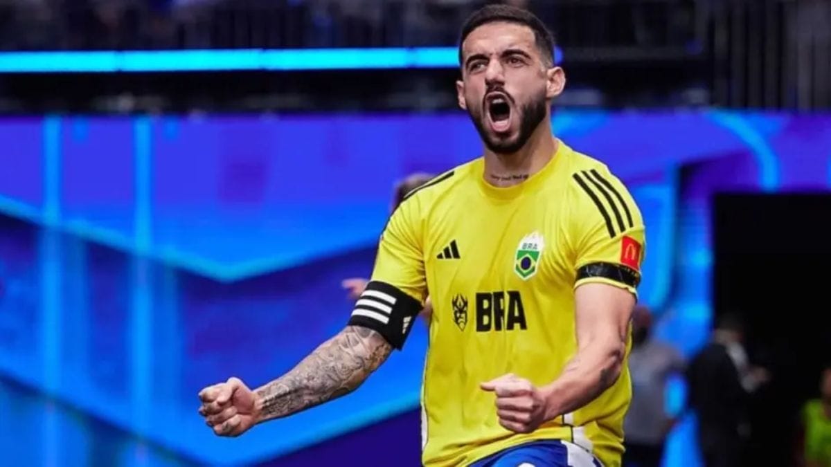 Kelvin Oliveira, camisa 10 do Brasil na Kings League Nations 2025 (Foto: KL, Divulgação)
