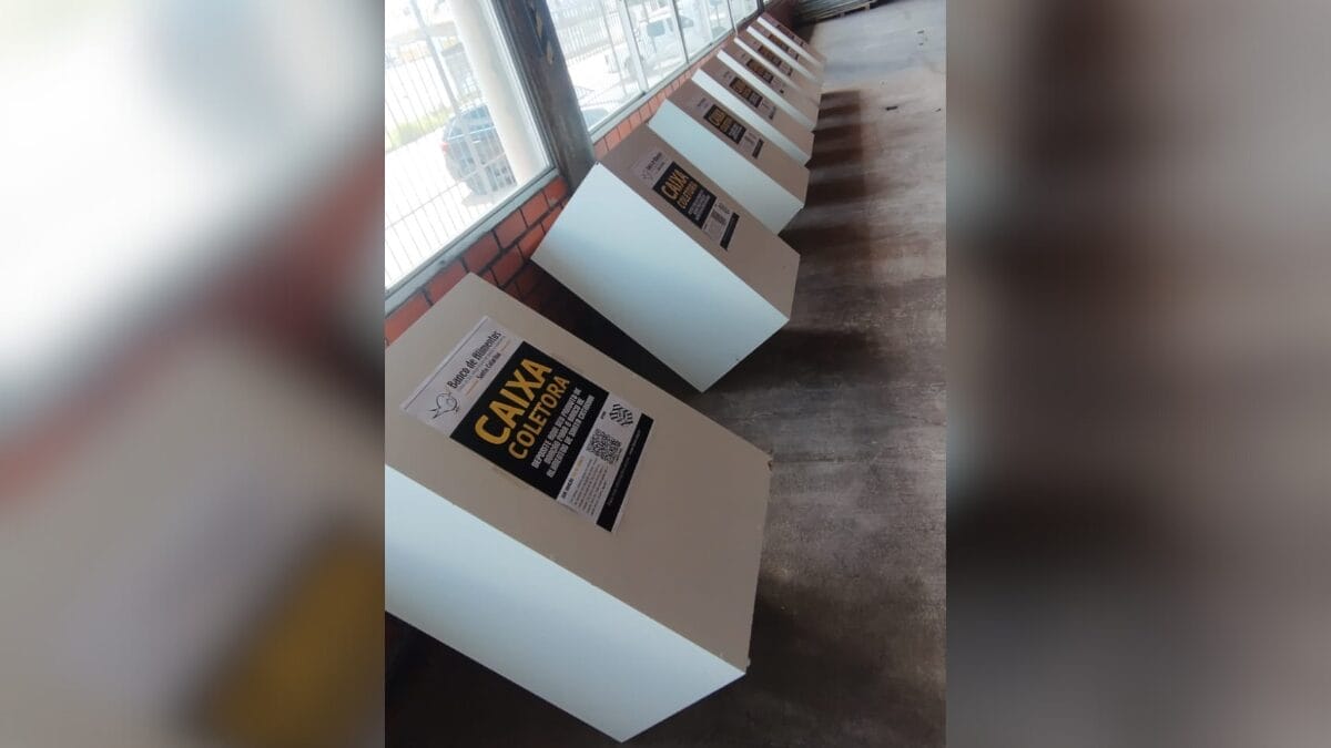 Caixas coletoras de alimentos