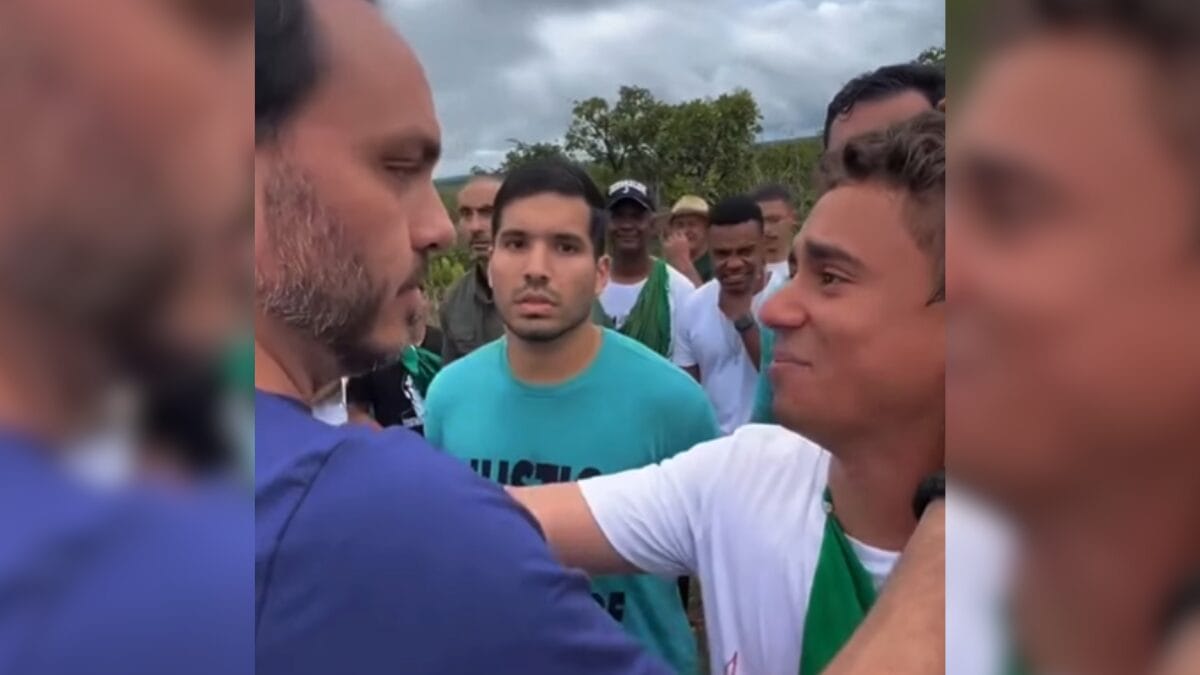 Carlos Bolsonaro se junta à caminhada de Nikolas Ferreira rumo a Brasília (5)