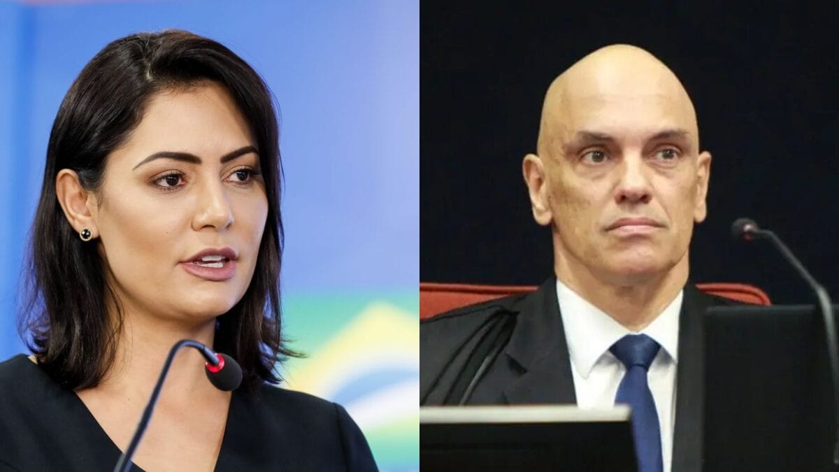 Como foi encontro de Michelle com Moraes antes de Bolsonaro se transferido para Papudinha