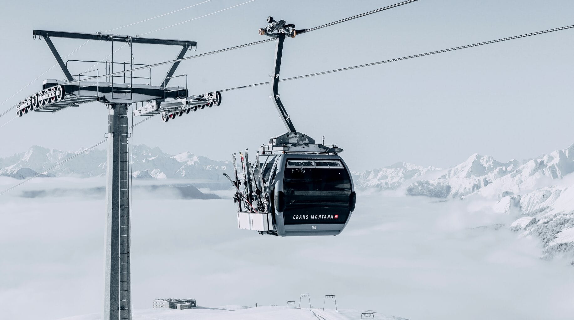 Crans-Montana esta&ccedil;&atilde;o esqui sui&ccedil;a