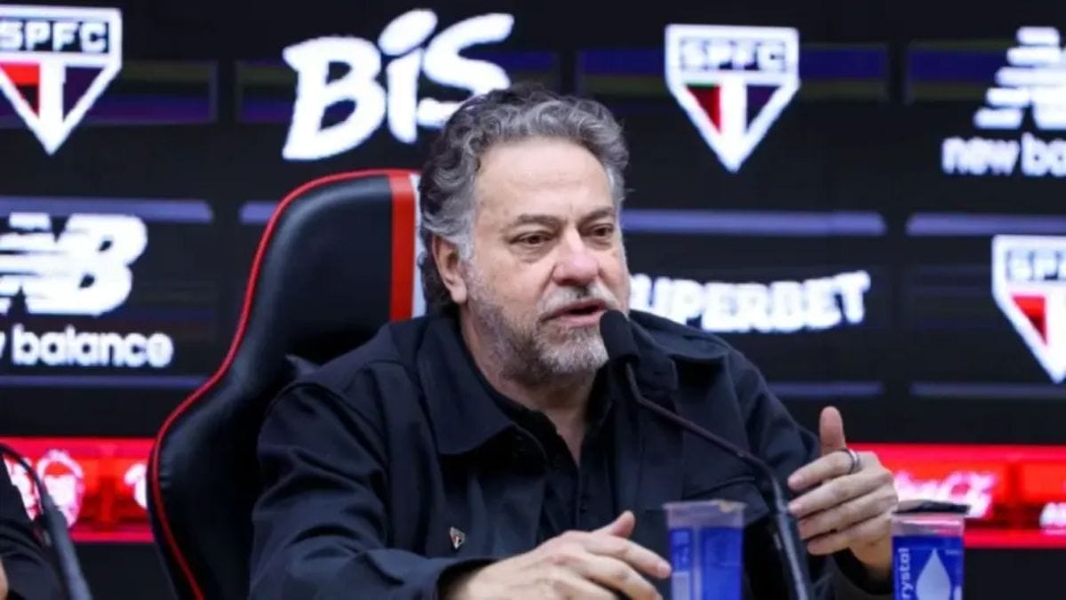 Ex-presidente do São Paulo Julio Casares (Foto: Rubens Chiri)