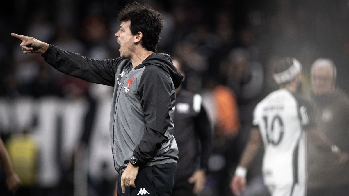 Fernando Diniz, técnico do Vasco