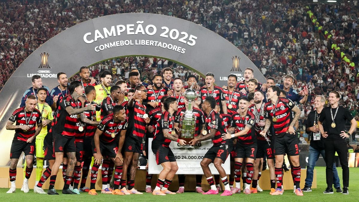 Carrascal fez parte do time campeão da Libertadores em 2025 (Foto: Gilvan de Souza)