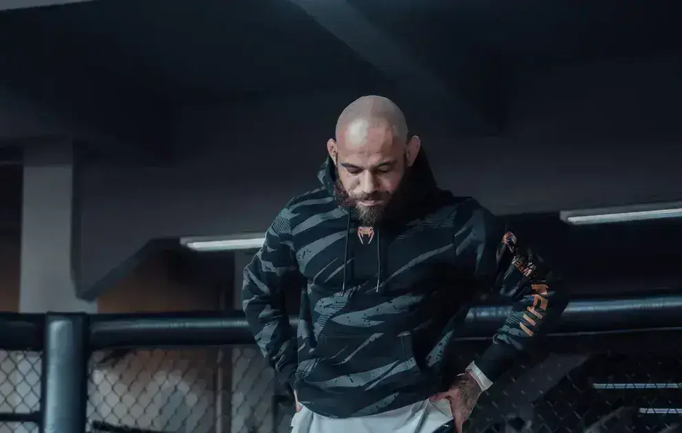 Jean Silva em treino antes do UFC 324