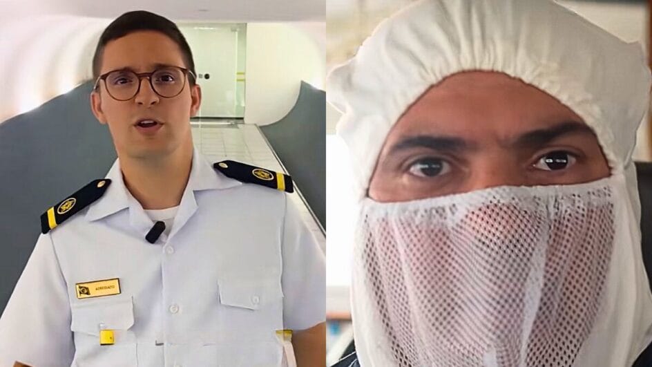 Marinha do Brasil explica para que serve o capuz estilo balaclava