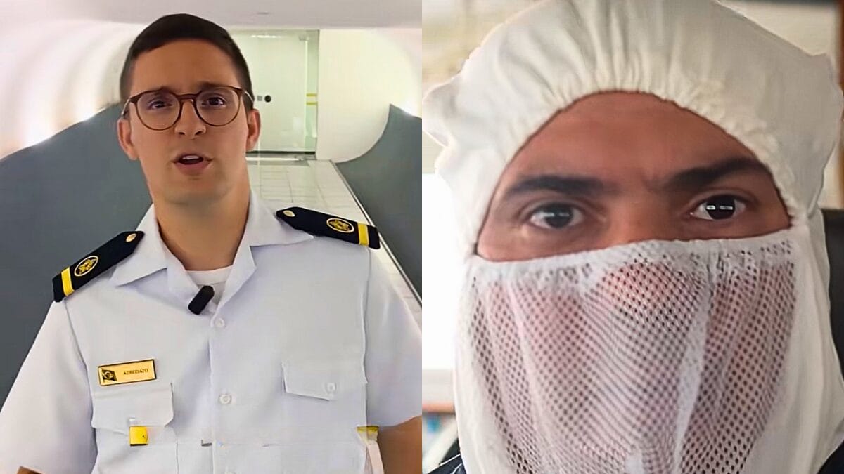 Marinha do Brasil explica para que serve o capuz estilo balaclava