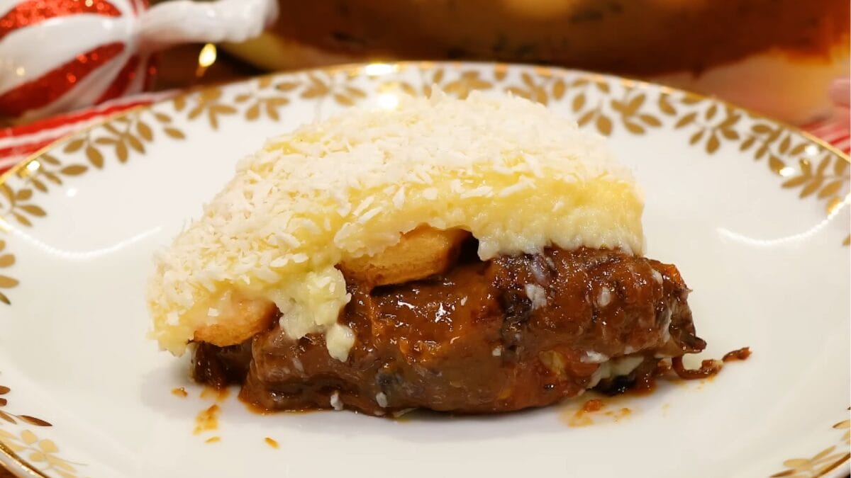 O segredo da sobremesa perfeita: aprenda a transformar o cl&aacute;ssico olho de sogra num pav&ecirc; de luxo. (Foto: Reprodu&ccedil;&atilde;o, Ana Zambrin)