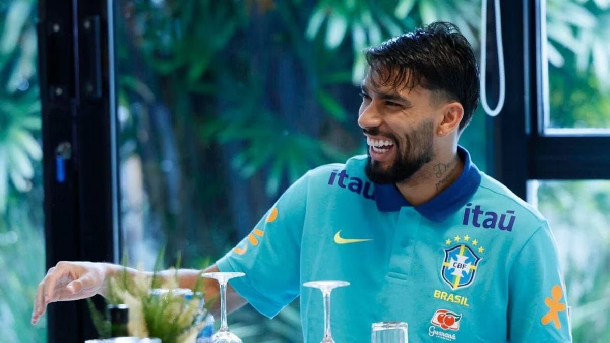 Lucas Paquetá pertence ao West Ham, da Inglaterra (Foto: Rafael Ribeiro, CBF)
