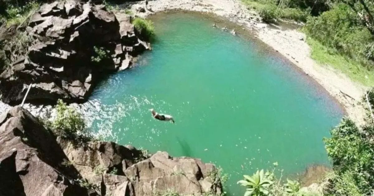 Poço do Violão, em Timbé do Sul