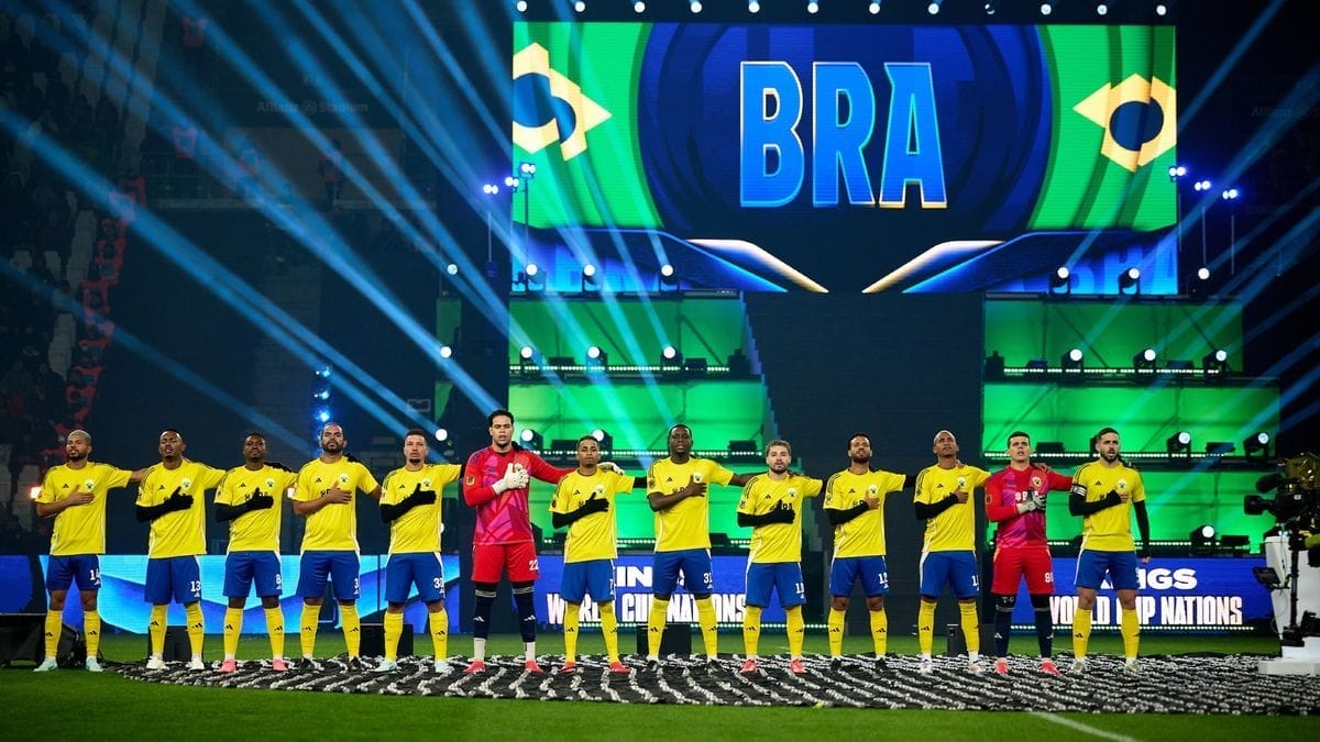 Brasil defende o título conquistado em Turim (Foto: Kings League, Divulgação)