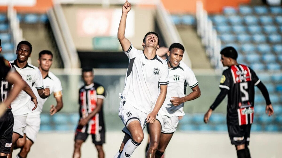 Sub-20 do Ceará (Foto: Divulgação, Ceará SC, Gabriel Silva)