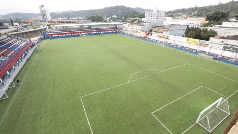 Estádio do Carlos Renaux (Foto: Patrick Rodrigues, NSC Total)