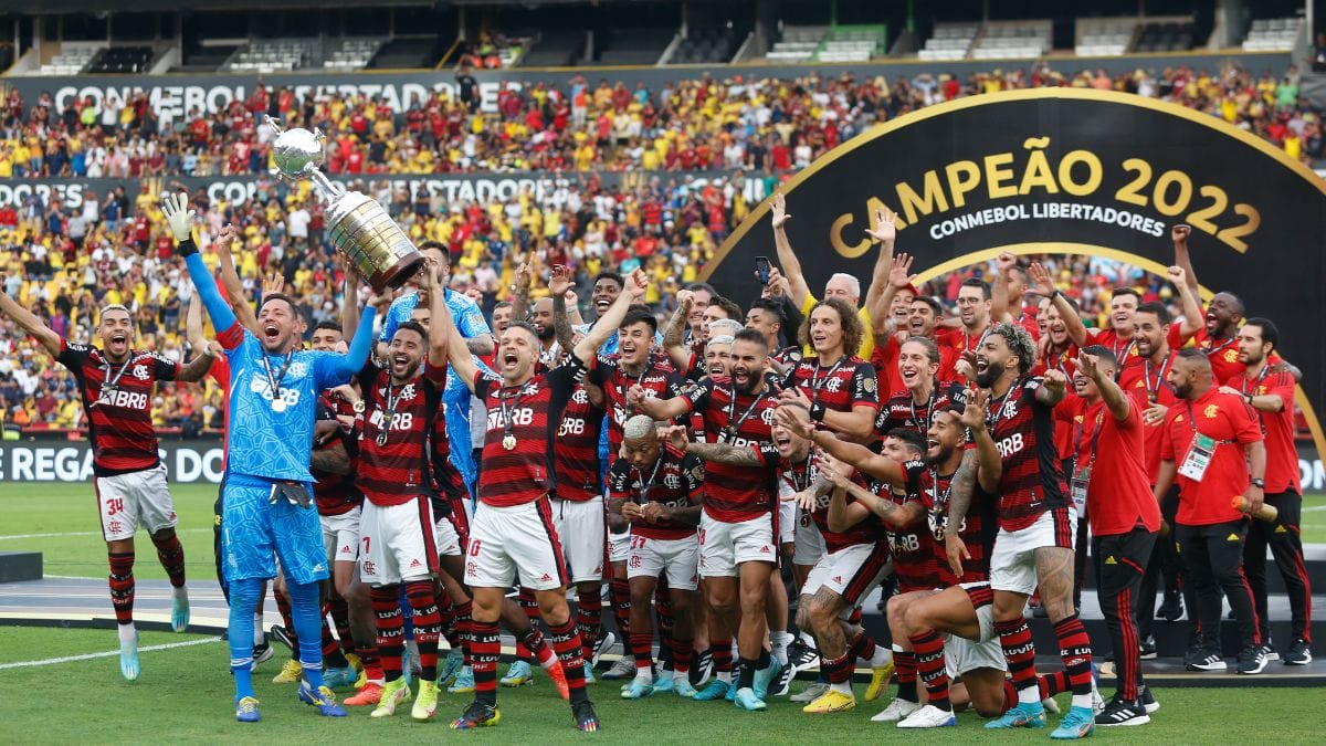 Volante foi campeão da Libertadores 2022 (Foto: Gilvan de Souza, Flamengo)