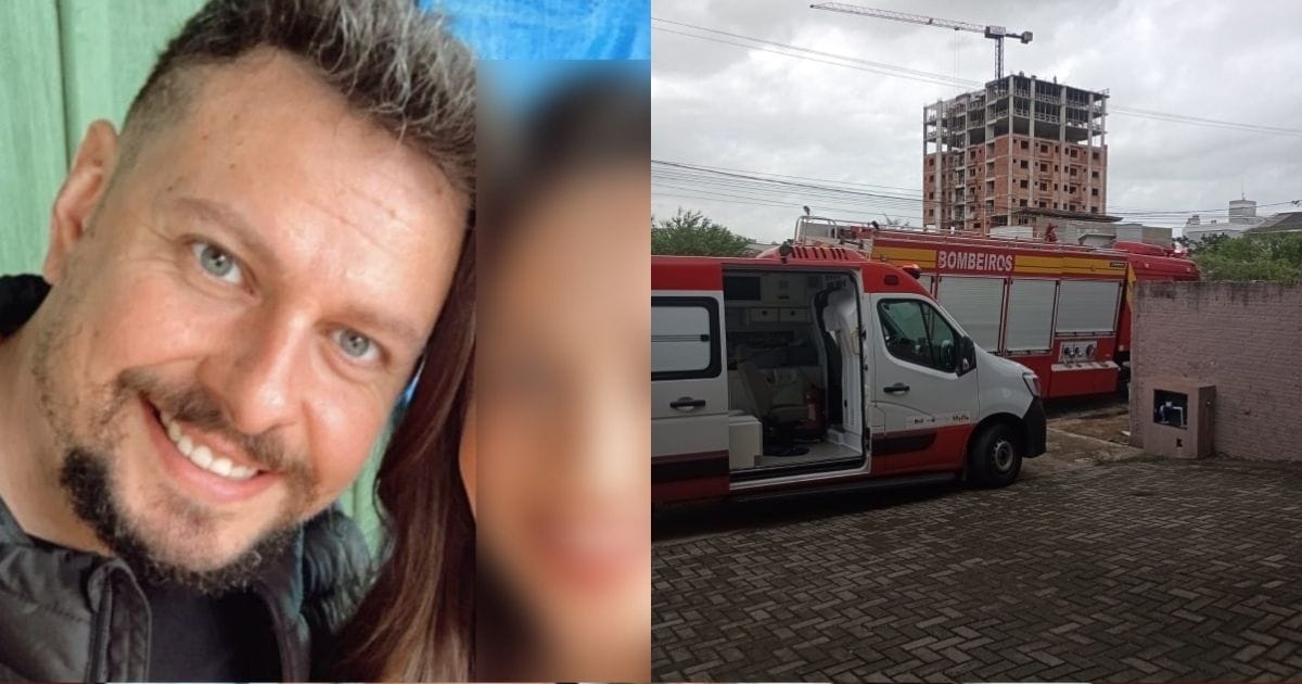 Jean Carlos Mangeronio, homem que morreu prensado por placas de mármore em Tubarão
