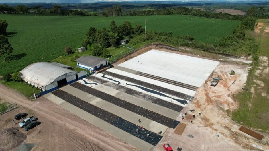 aeroporto de rio negrinho em obras