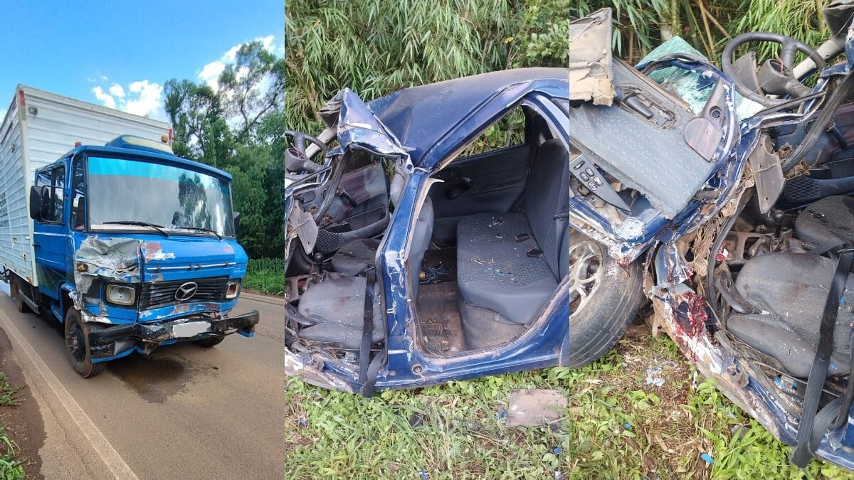 Colis&atilde;o na SC-154 envolve seis ocupantes, mata crian&ccedil;a e mobiliza resgate a&eacute;reo em Passos Maia