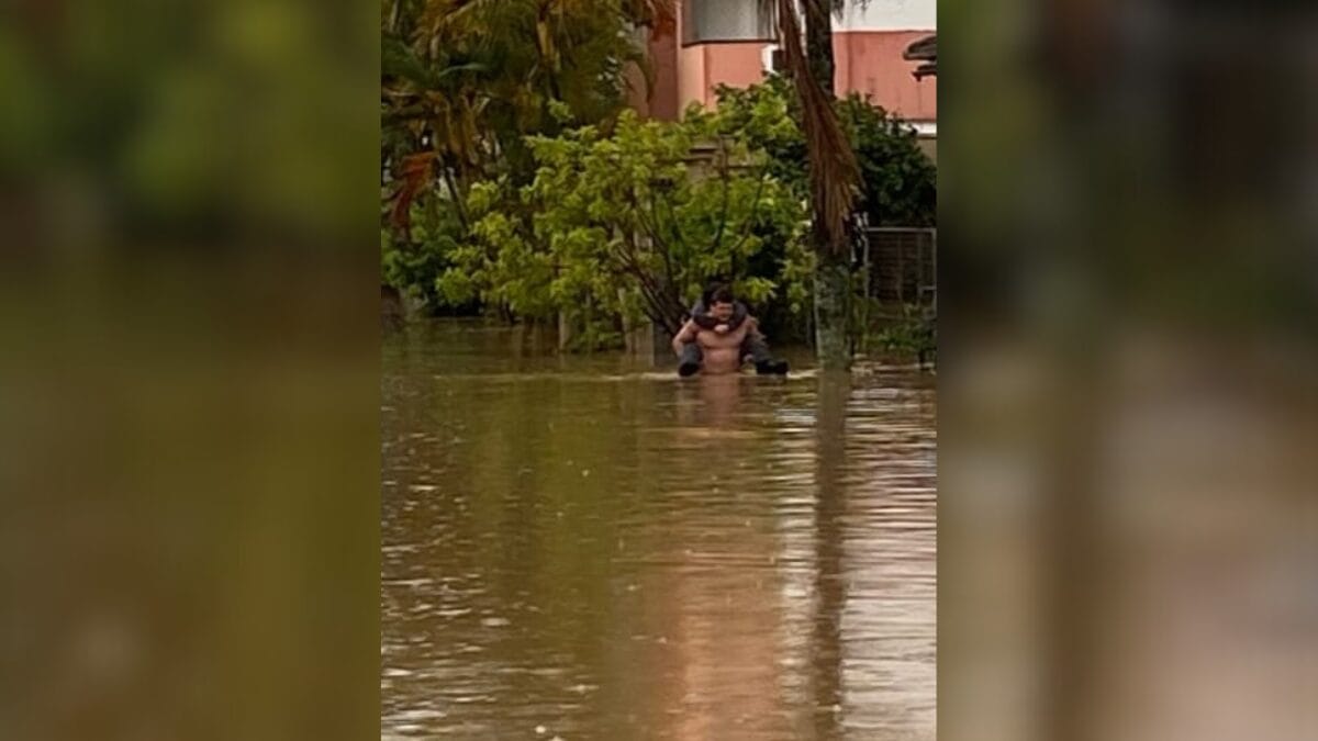 Alagamentos em ruas de Crici&uacute;ma